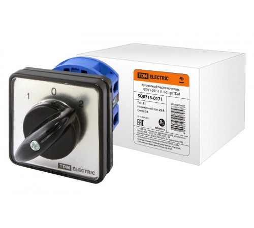Кулачковый переключатель КПУ11-25/51   SQ0715-0171  TDM