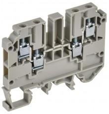 Колодка клеммная CTS-MC 4 вывода 4мм2 серая  YCT12-00-4-K03-004  IEK