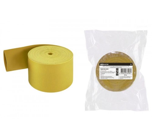 Трубка термоусаживаемая для изоляции шин на напряжение до 10 кВ, желтая ТТШ-10-100/40-Ж  SQ0548-0405  TDM