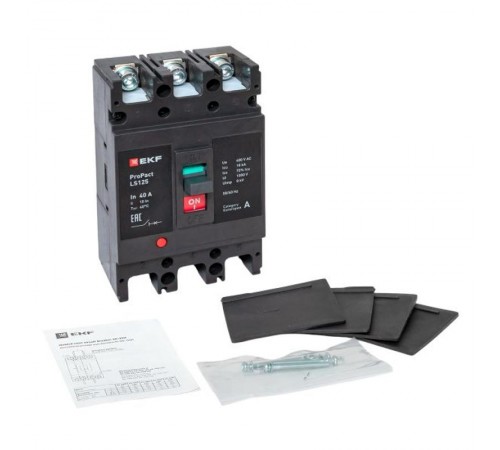 Выключатель автоматический LS125 18кА 3P 40А ProPact  mccb-125-18-3-40-ls  EKF