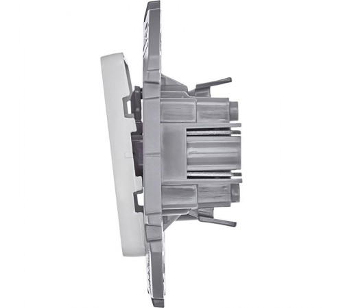 Inspiria Белый Переключатель без фиксации (кнопка) с Н.О./Н.З. контактом 6 A С/У без рамки  673690  Legrand