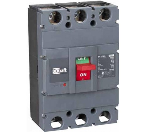 Силовой авт. выкл. 3P 630А c Ir=504А-630А 70кА ВА-335 af  21142DEK  DEKraft