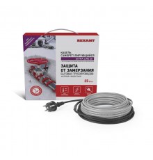 Саморегулируемый греющий кабель на трубу Extra Line 25MSR-PB 10M (10м/250Вт)  51-0645  REXANT