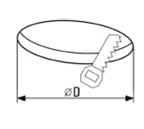 Светильник светодиодный SOL R LED 450 WH 3000K  1470000570  Световые Технологии