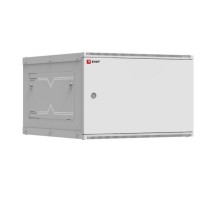 Шкаф телекоммуникационный настенный разборный 6U (600х650) дверь металл, Astra A серия EKF Basic  ITB6M650D  EKF