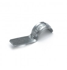 Скоба металлическая однолапковая СМО 14-15 для монтажного пистолета (без отверстий) (100 шт/уп)  PR08.5167  Промрукав