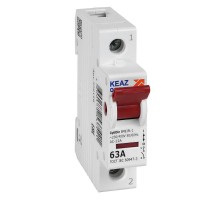 Выключатель нагрузки модульный OptiDin BM63PL-163-УХЛ3 (BM63PL)  328158  КЭАЗ