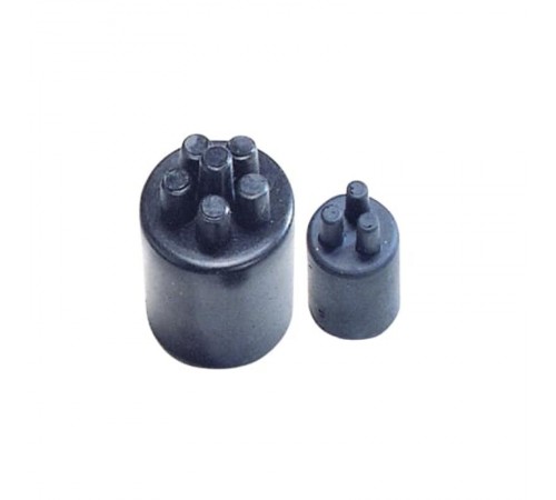 Заглушка с отверстиями EK, нейлон 6, черный, d5мм, EK05  7TCA298010R0413  ABB