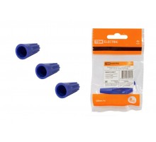 Соединительный изолирующий зажим СИЗ-2 4,5 мм2 синий (5 шт)  SQ0519-0027  TDM