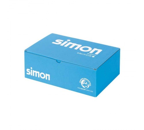 Simon Connect Монтажная коробка под люк в пол на 4 S-модуля, в бетон, глубина 80-130 мм, пластик  G44  Simon