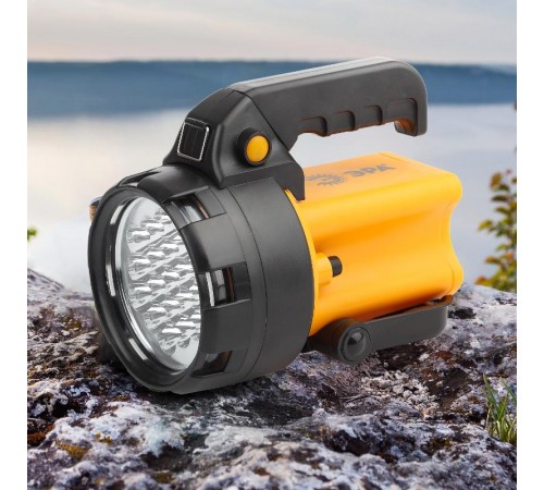 Фонарь прожекторный  19хLED PA-602 аккумулятор АЛЬФА  Б0031033  ЭРА