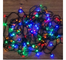 Гирлянда светодиодная универсальная 300 LED МУЛЬТИКОЛОР 15 метров с контроллером  303-109  NEON-NIGHT