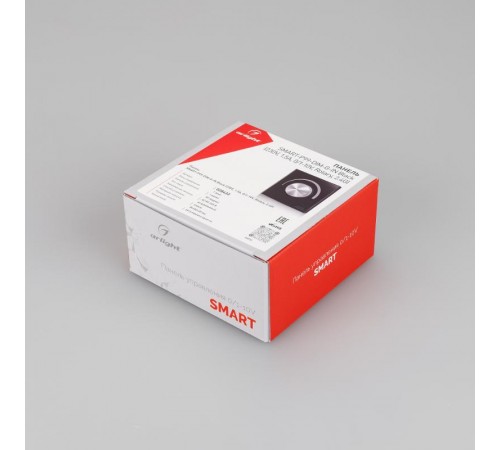 Панель SMART-P99-DIM-G-IN Black (230V, 1.5A, 0/1-10V, Rotary, 2.4G) (arlight, Стекло)  028433  Arlight