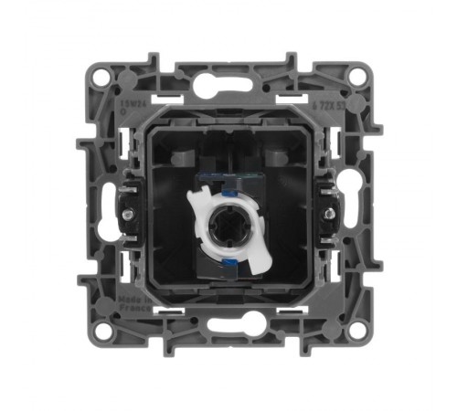 Etika Антрацит Розетка компьютерная RJ45 6 кат. UTP  672653  Legrand