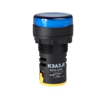 Лампа AD22DS(LED) матрица D22мм синий 230В  238571  КЭАЗ