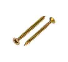 Саморез универсальный KRANZ 3.5х40, желтый цинк, короб (200 шт./уп.) KR-01-3311-006  Kranz