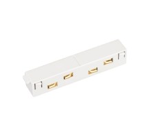 Коннектор прямой MAG-ORIENT-CON-I-POWER (WH) (Arlight, IP20 Пластик, 3 года)  035805  Arlight