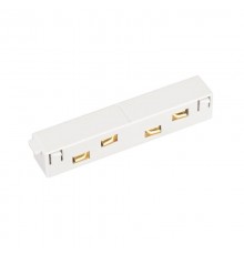 Коннектор прямой MAG-ORIENT-CON-I-POWER (WH) (Arlight, IP20 Пластик, 3 года)  035805  Arlight