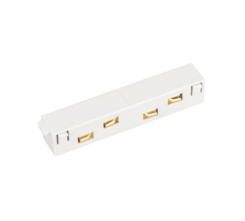 Коннектор прямой MAG-ORIENT-CON-I-POWER (WH) (Arlight, IP20 Пластик, 3 года)  035805  Arlight