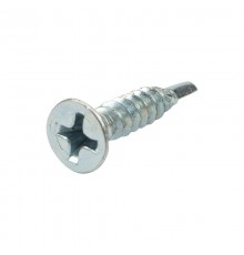 Саморез оконный сверло, 3.9х19, белый цинк, упаковка поставщика ( 18 000 шт. )  1504-3919-1  KRANZ