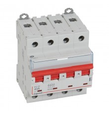 Выключатели-разъединители DX3-IS - дистанционное управление - 4П - 400 В~ - 40 А - 4 модуля  406543  Legrand