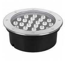 SP2708 Светильник тротуарный, 24LED холодный белый, 24W 250*H90mm, IP67  32137  FERON