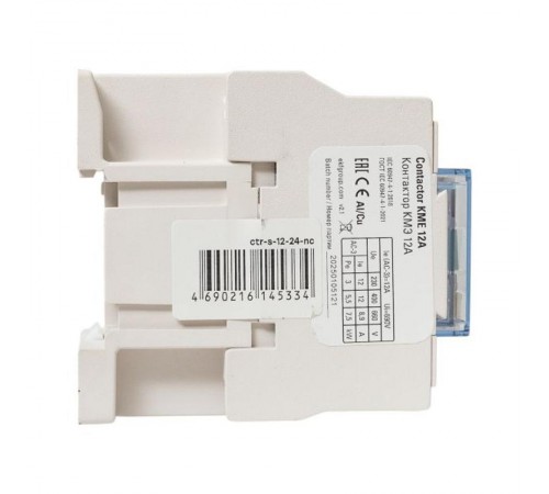 Контактор КМЭ малогабаритный 12А 24В 1NC EKF PROxima  ctr-s-12-24-nc  EKF