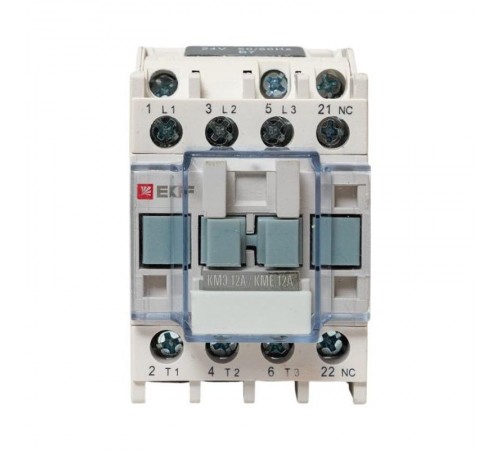 Контактор КМЭ малогабаритный 12А 24В 1NC EKF PROxima  ctr-s-12-24-nc  EKF