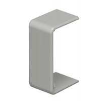 Стыковая накладка кабельного канала WDK 15x30 мм (ПВХ,серый) (WDK HS15030GR)  6158838  OBO Bettermann
