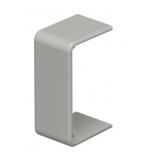 Стыковая накладка кабельного канала WDK 15x30 мм (ПВХ,серый) (WDK HS15030GR)  6158838  OBO Bettermann