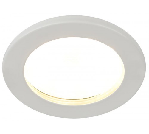 Cветильник встраиваемый влагозащищенный KL95 WH GX53 IP44 белый  Б0055809  ЭРА