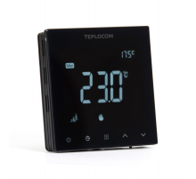 TEPLOCOM TSF-Prog/LUX Программируемый термостат для теплого пола, 250В, 16А, NTC  928  Бастион