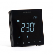 TEPLOCOM TSF-Prog/LUX Программируемый термостат для теплого пола, 250В, 16А, NTC  928  Бастион