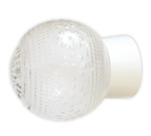 Светильник для ЖКХ под лампу "Цветочек" 150 НББ 64-60-080 корпус прямой белый ГУ  1005100155  Элетех