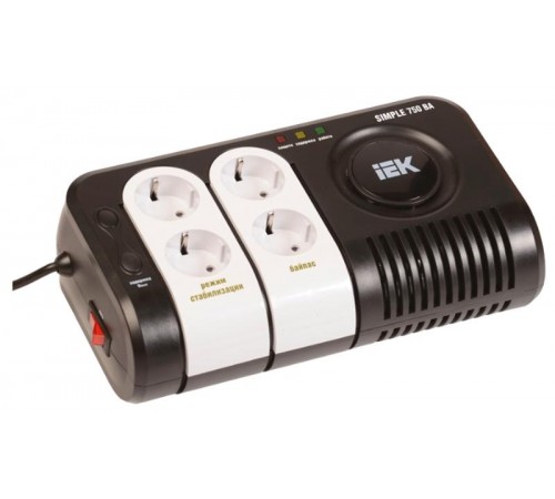 Стабилизатор напряжения серии Simple 1 кВА   IVS25-1-01000  IEK