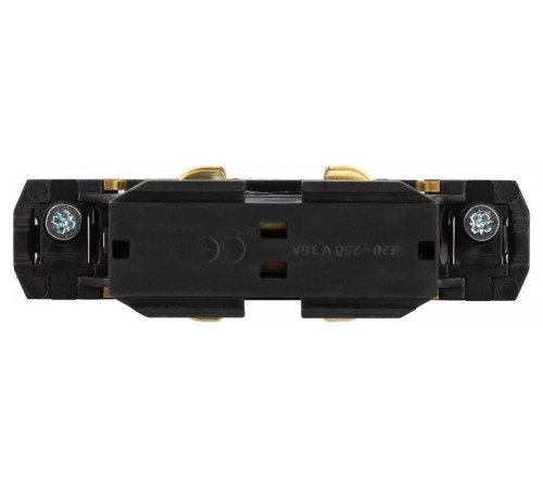 Коннектор для трехфазного шинопровода STR-30-B-CN-I типа I прямой внутренний черный  Б0049720  ЭРА