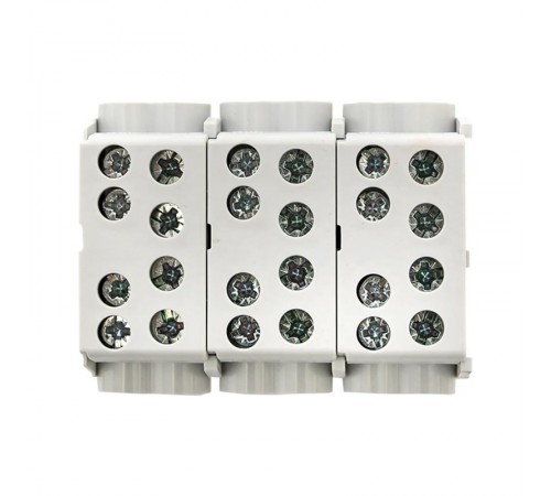 Клемма распределительная КСР с двойным винтом 2x35/2x25 серая PROxima  ksr-2.35-2.25-grey  EKF