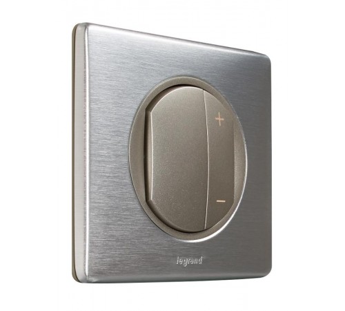 Celiane Мех светорегулятора нажимного 400 Вт универ 2 мод (для накл 65083,65183,66250)  067083  Legrand