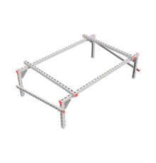 Опорная конструкция для установки оборудования TECHNORAPTOR 1500х1000 тип 1  KM-TR-SSEI-1500-1000-1  КМ - профиль