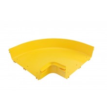 Горизонтальный поворот 90° оптического лотка 100х120 мм  DCD112  DKC