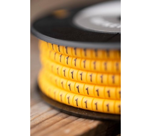 Маркер-кабельный 1,5кв.мм "1" (1000шт.) (ЕС-0) EKF PROxima  plc-KM-1.5-1  EKF