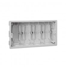 Simon Connect Монтажная коробка на 4 S-модуля Сима Про, скрытый монтаж  SBM450  Simon