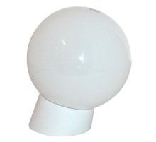 Светильник "Шар" 160 НББ 64-40-211 опал ПММА IP44 / корпус наклонный белый  1030480470  Элетех