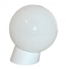 Светильник "Шар" 160 НББ 64-40-211 опал ПММА IP44 / корпус наклонный белый  1030480470  Элетех