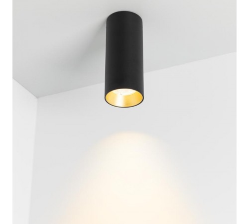 Светильник SP-POLO-SURFACE-R65-8W Day4000 (BK-GD, 40 deg)  027502  Arlight