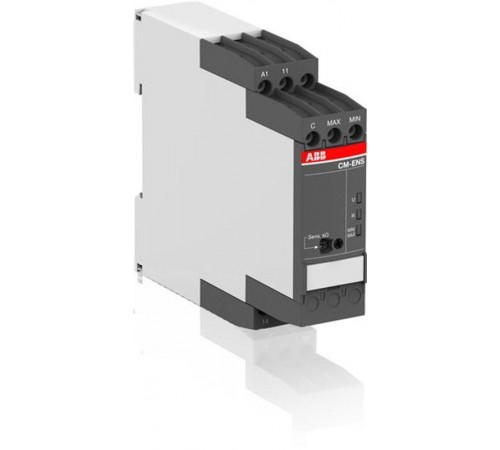 Реле контроля уровня жидкости CM-ENS.11S, слив (чувствит. 5- 100кОм) 24-240В АС/DC, 1ПК, винт. заж.1SVR730850R0100 ABB