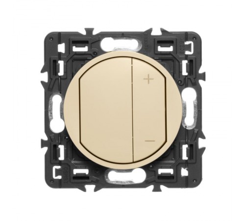 Celiane Мех светорегулятора нажимного 40-600 Вт для л/н и обм тр-ров 2 мод  067082  Legrand