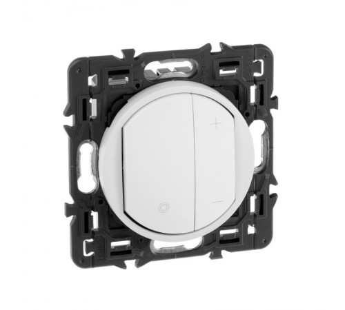 Суппорт Mosaic 1 мест 2 мод.  монтаж на винтах  080251  Legrand