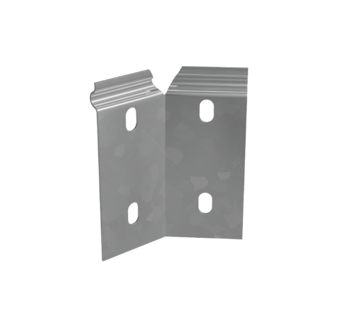 Соединительная пластина изменяемая для борта 80 мм "ПЛЮС" INOX304  SP2NLplus INOX304  КМ - профиль