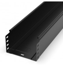 Лоток неперфорированный Стандарт 150х100х3000 (0,7 мм) RAL 9005 (6 м/уп)  PR16.9940  Промрукав